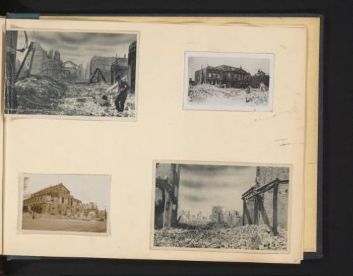 Rotterdam after the bombardment