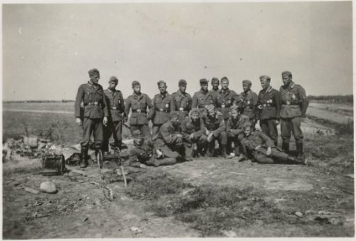 Group photograph of German soldiers