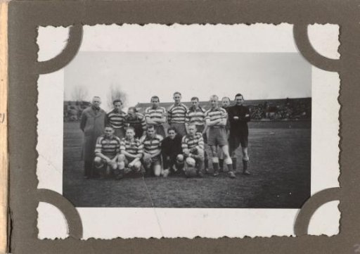 Group photo of a football team