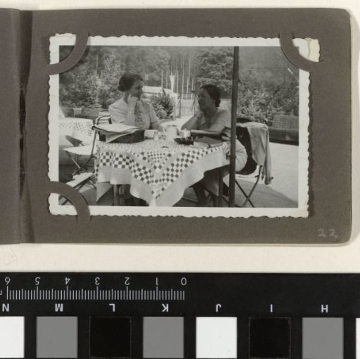 Women at table