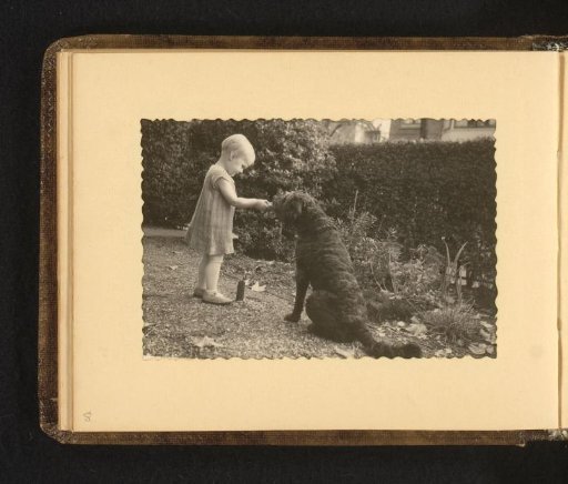 Child with a Dog