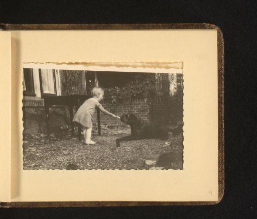 Child with a Dog