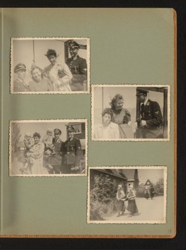 German soldiers in Marken