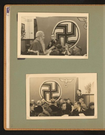 Christmas celebration at the Reichsbahn