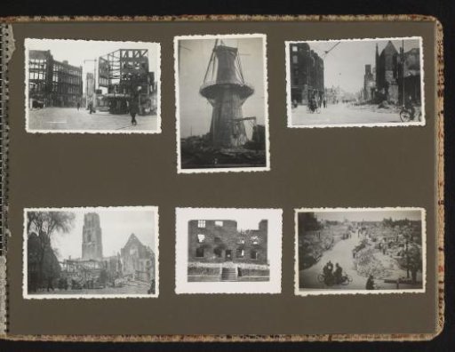 Rotterdam bombed