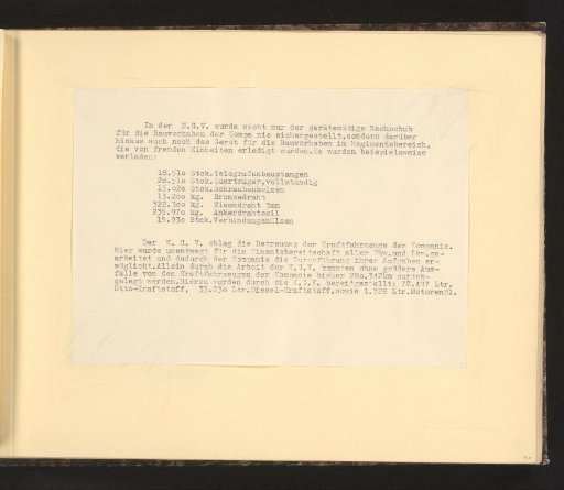 Text on inventory management