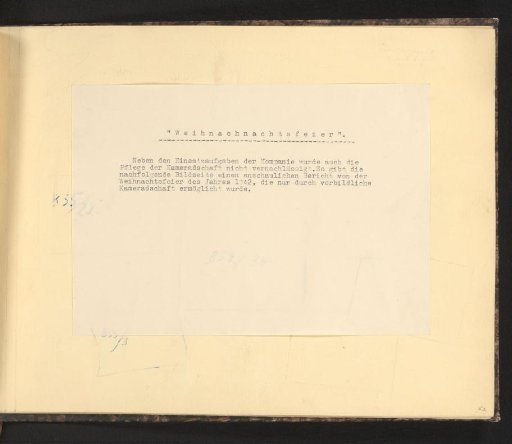 Text on Christmas 1942