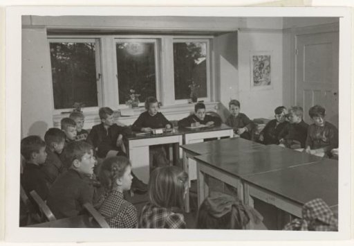 Pupils of the Kindergemeenschap Bilthoven workshop
