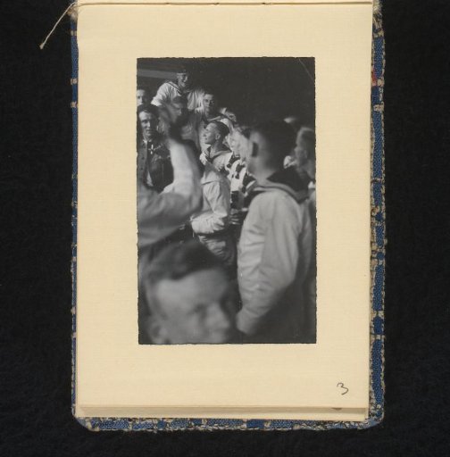 Sailors celebrating