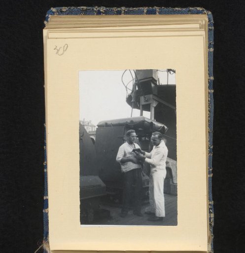 Sailors with a Dog