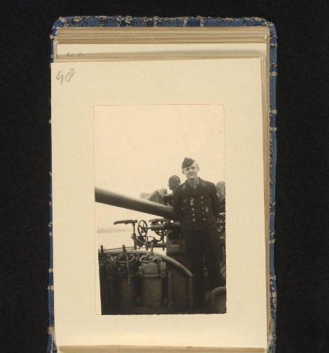Sailor on board his ship