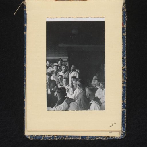 Sailors celebrating