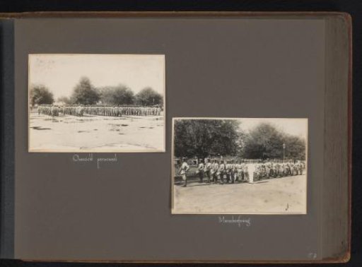 Personnel Overview / Marching Exercise