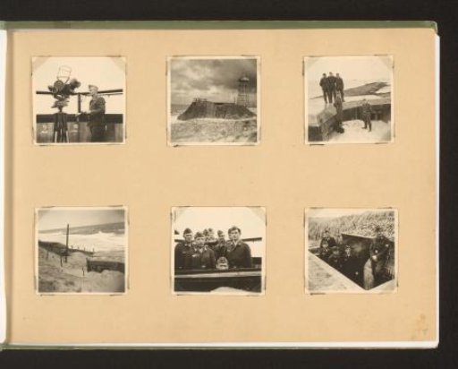 German Soldiers at a Bunker on the North Sea Coast