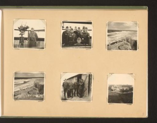 German Soldiers at a Bunker on the North Sea Coast
