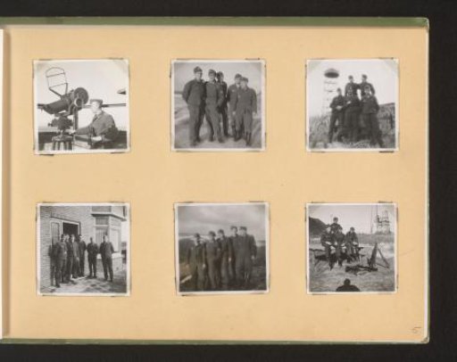 German Soldiers at a Bunker on the North Sea Coast