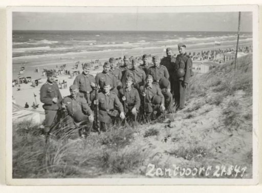 German Soldiers in Zandvoort, 1941