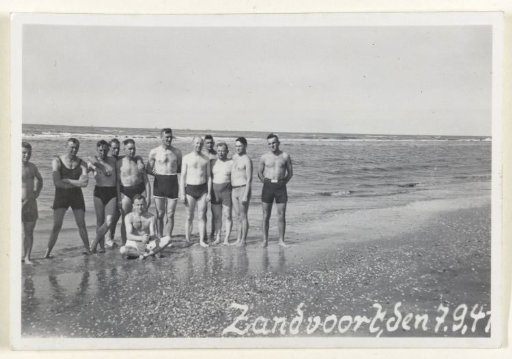 German Soldiers in Zandvoort, 1941