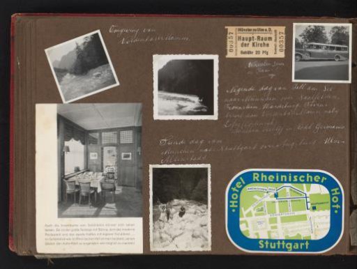 Ninth day: from Zell am See to Munich ... / Tenth day: from Munich to Stuttgart ...