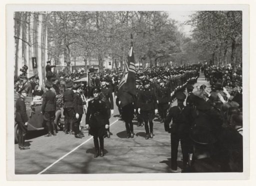 Parade in Honor of Anton Mussert's Birthday
