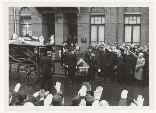 Funeral of Hans Pelzer