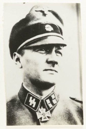 Portrait of an SS member