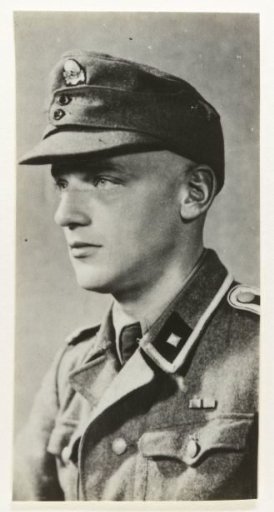 Portrait of an SS member