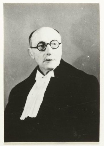 Portrait of Professor H. Westra