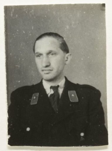 Portrait of a member of the National Youth Storm
