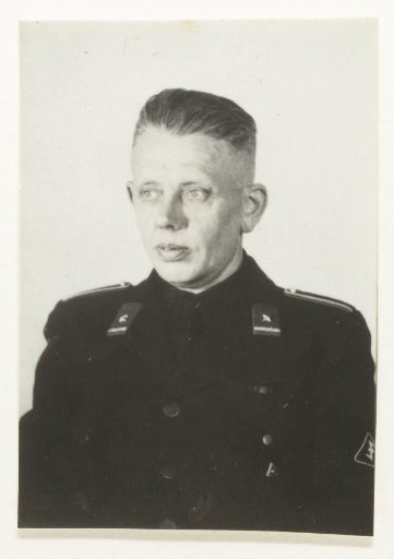 Portrait of a member of the WA