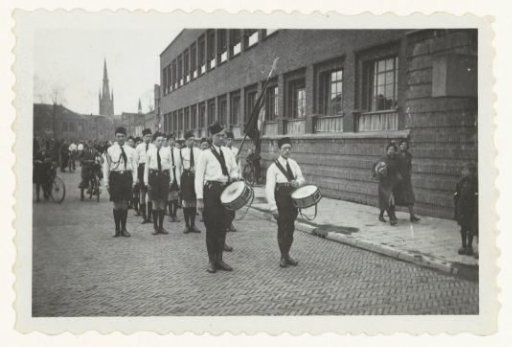 Parade of the Youth Storm in the City