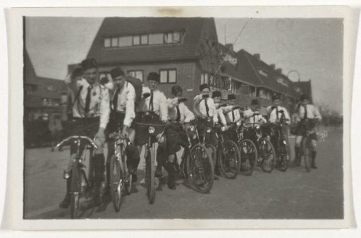 Youth Storm on Bicycles