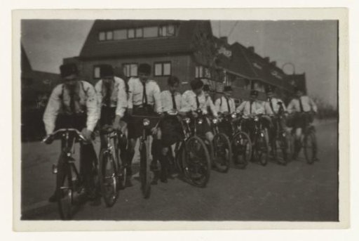 Youth Storm on Bicycles