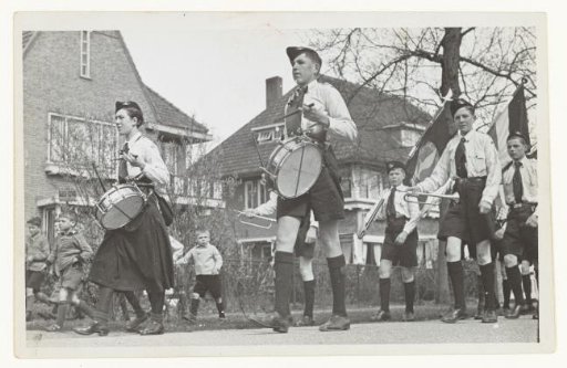 Parade of the Youth Storm with Drums