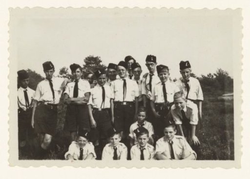 Group of Young Stormers portrayed outdoors
