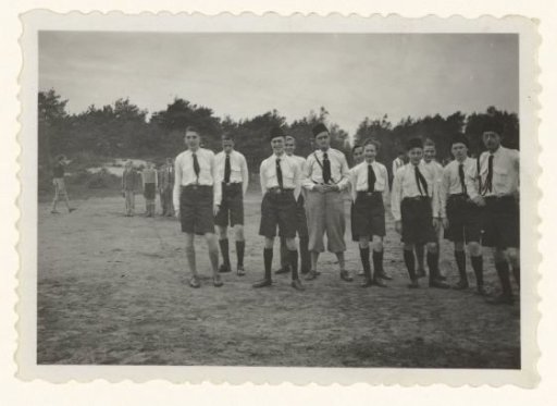 Group of Young Stormers, outdoors