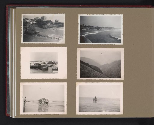Coastal landscape and mountains