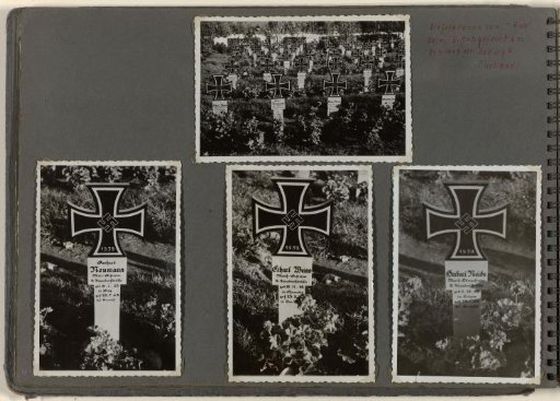 Graves of fallen German soldiers of the Kriegsmarine