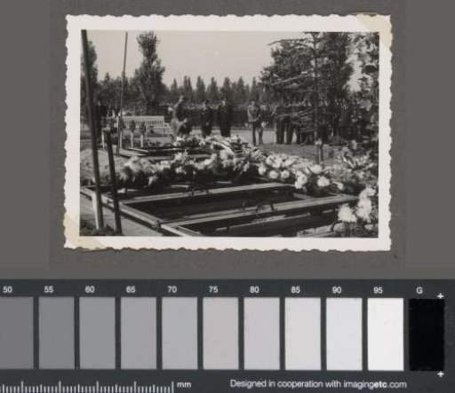 Burial of three fallen soldiers
