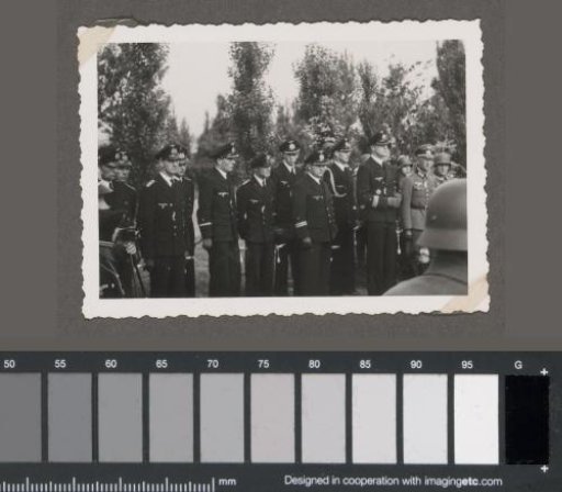 Soldiers at the funeral of three fallen soldiers