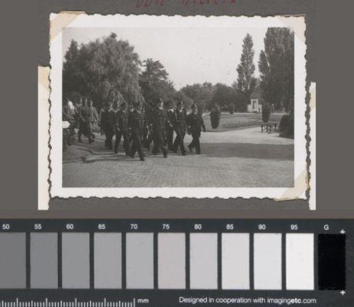 Soldiers at the funeral of three fallen soldiers