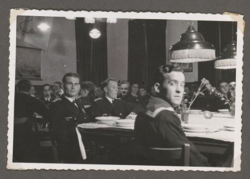 Soldiers at a Table during the Kameradschaftsfeier