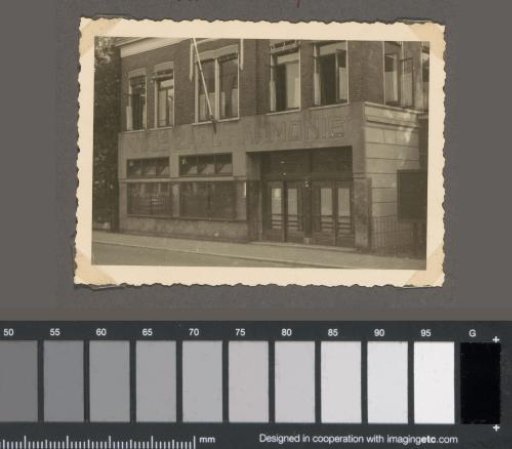 Facade of the Town Hall in Vlaardingen