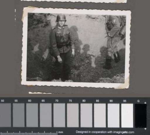 Soldier during a shooting exercise in Vlaardingen