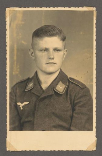 Portrait of a soldier in uniform