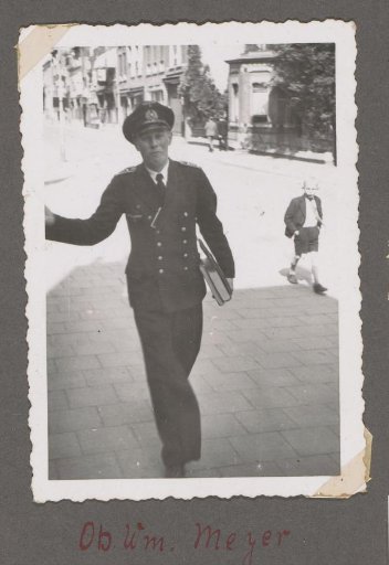 Ob. Wm. Meyer on the street