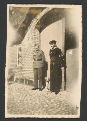 Two Soldiers in Uniform