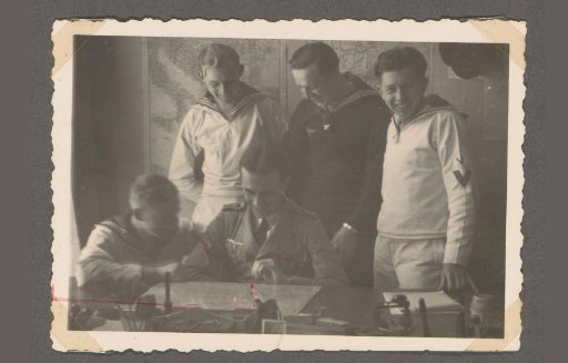 Soldiers at the register