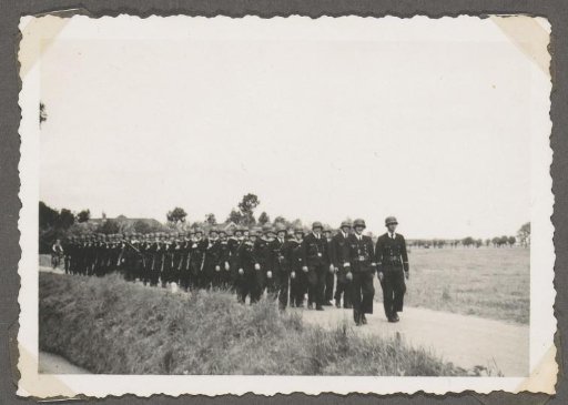 Marching soldiers