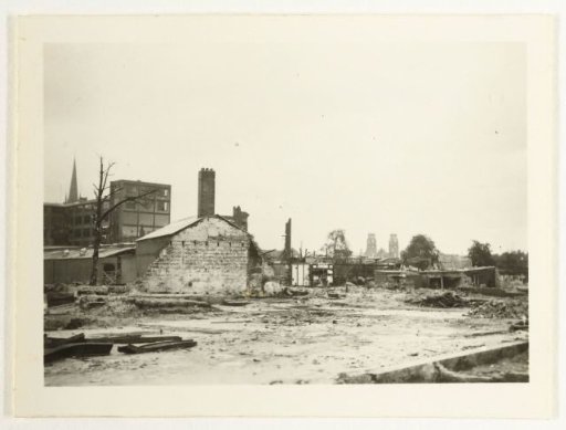 Bombed Rotterdam
